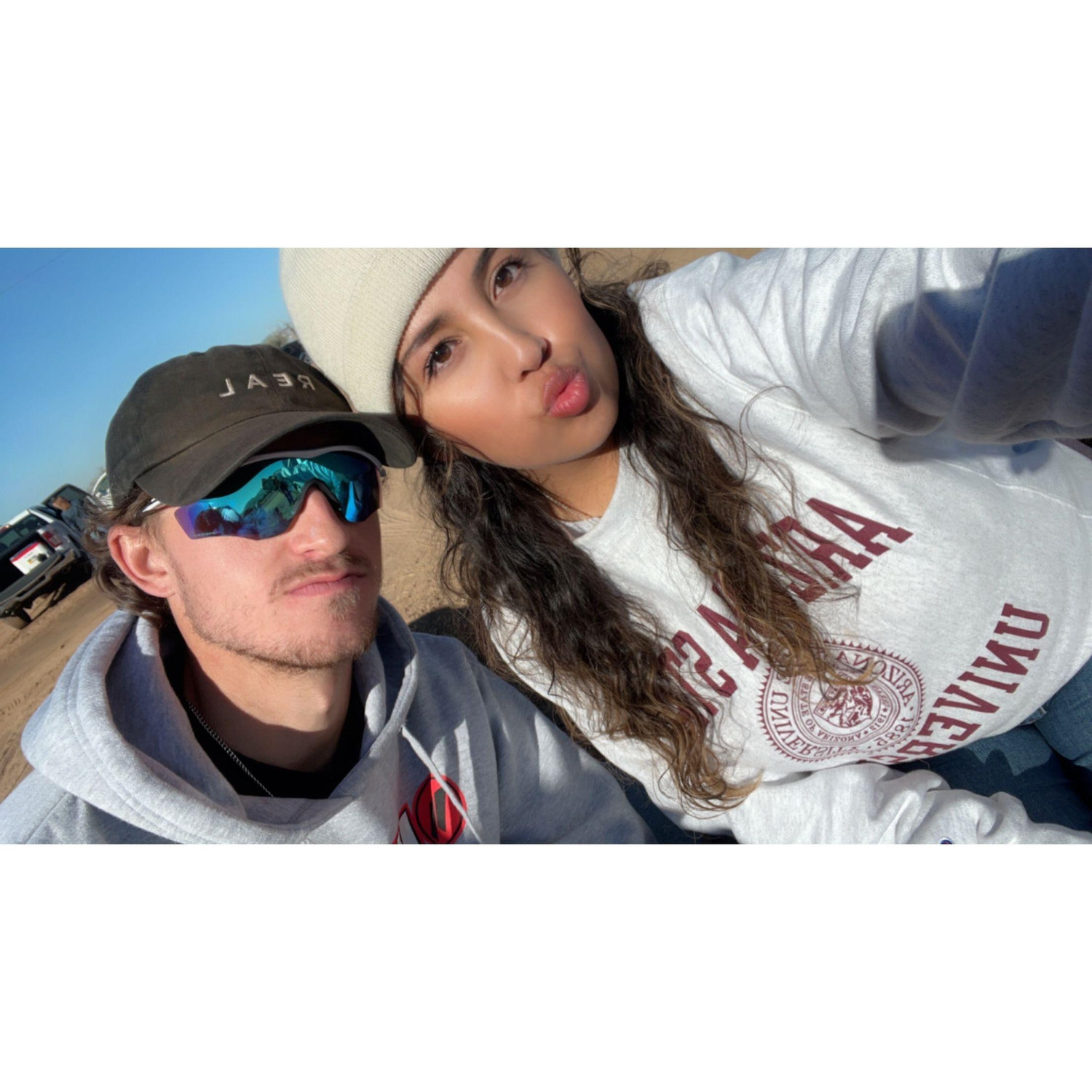 My first NASCAR race with Anthony! It was such an awesome experience while enjoying view of the race track and the vibes that came with it.