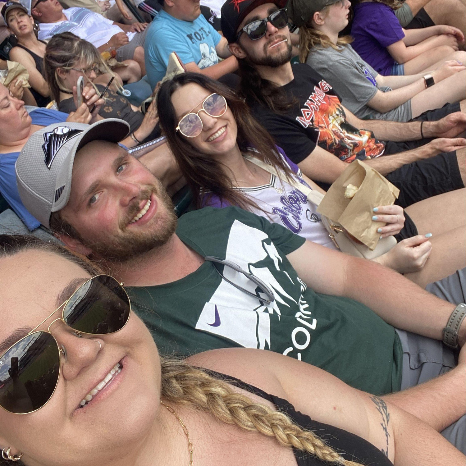 A favorite summer activity, many Rockies games!