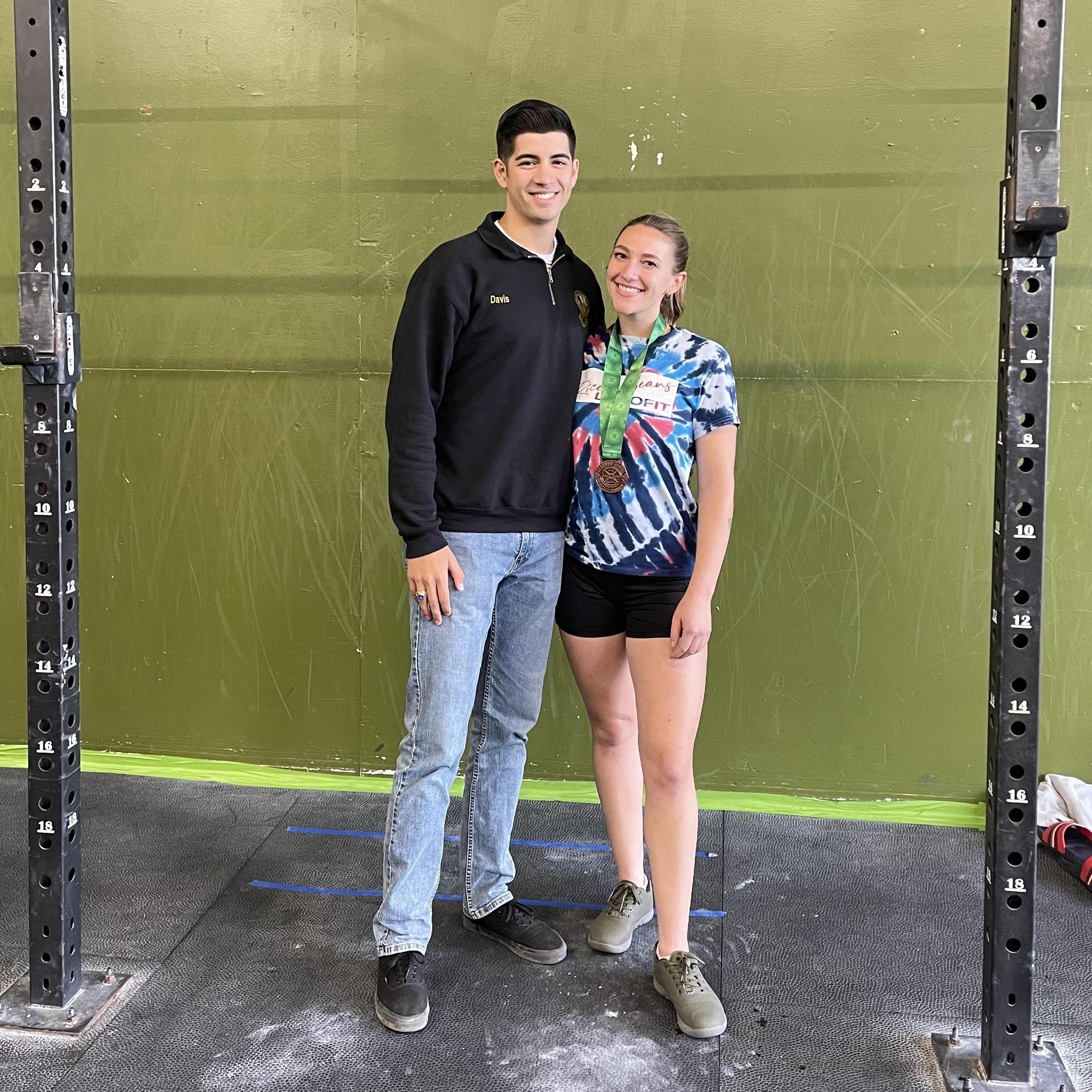 This photo was taking after my first ever CrossFit competition in October of this year.