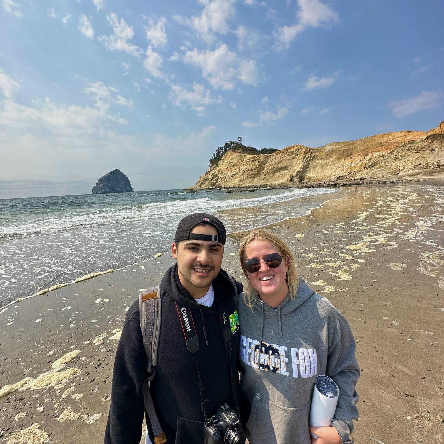 Another pic from Oregon on the beach!