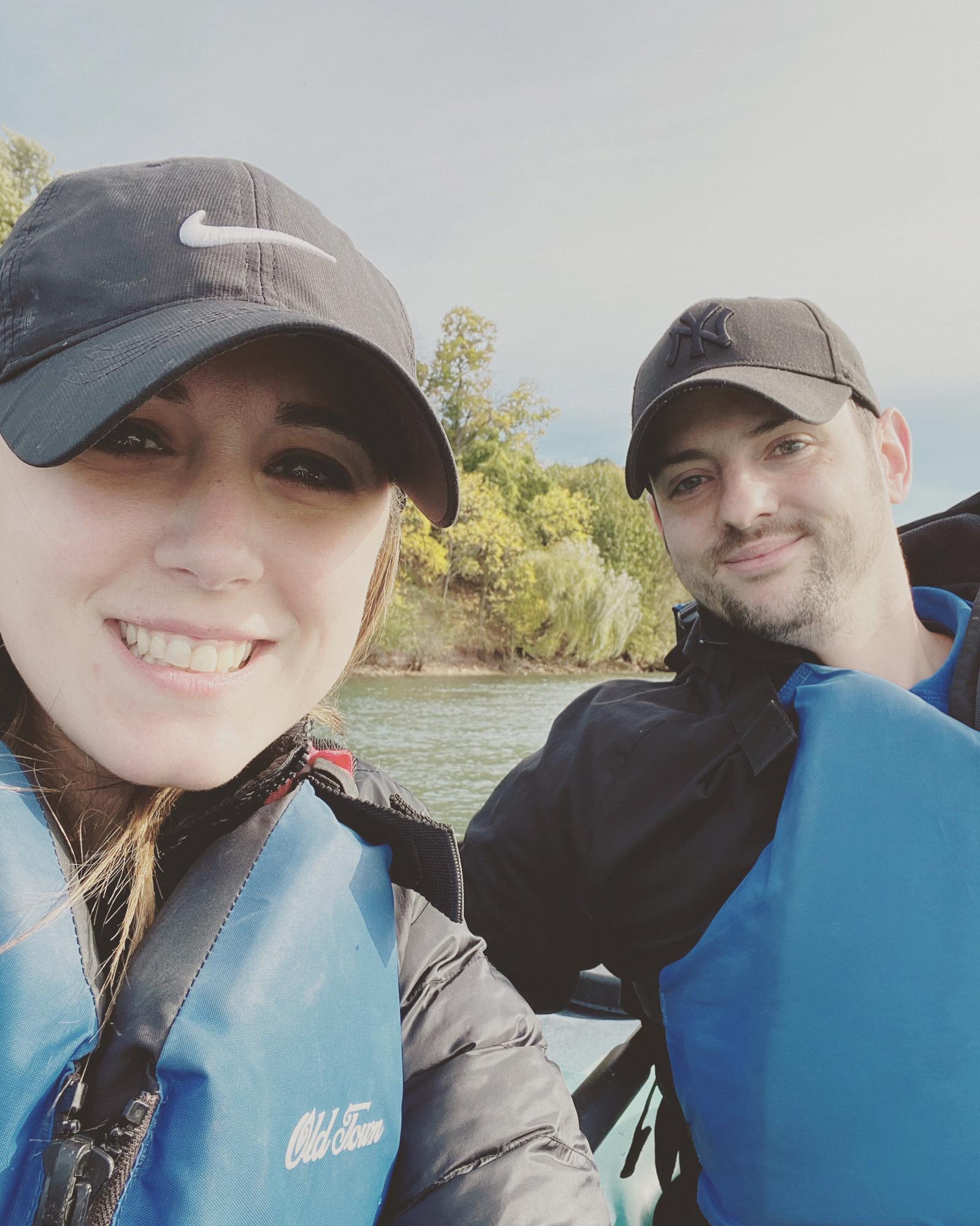 Kayaking the lower Niagara river