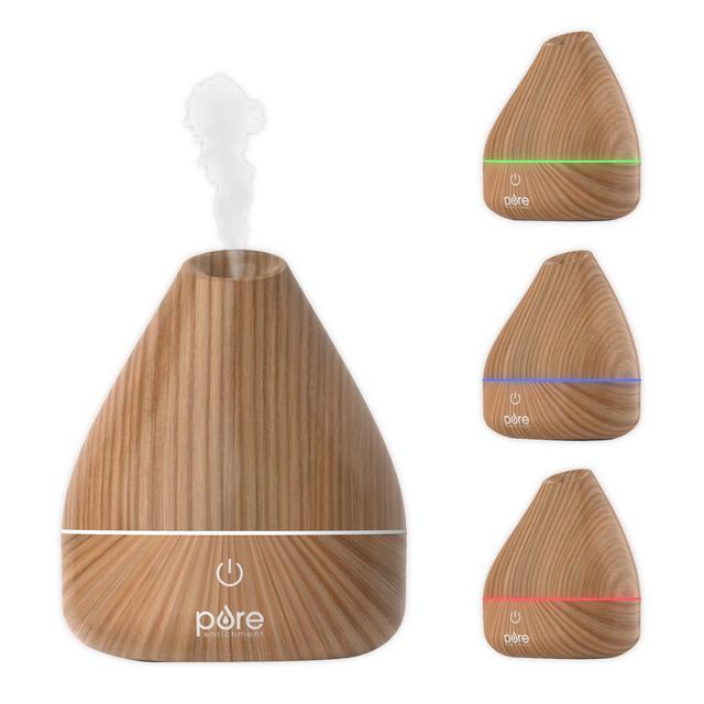 Pure Enrichment Natural Essential Oil Aroma Diffuser in Wood