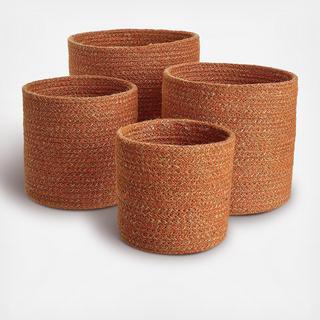 Melia Cachepot, Set of 4