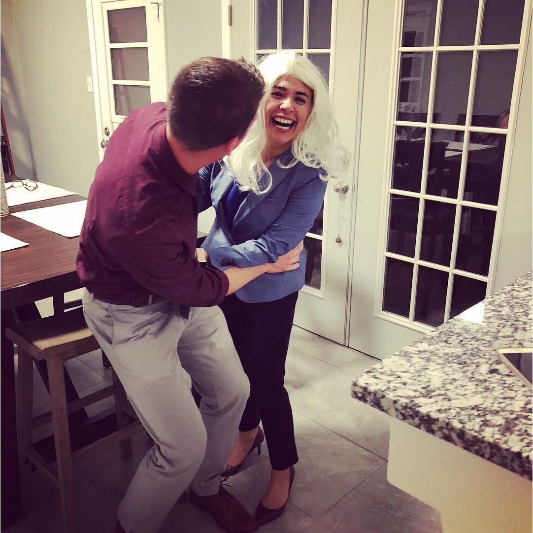 First Halloween together. We said, "I love you" for the first time that night.