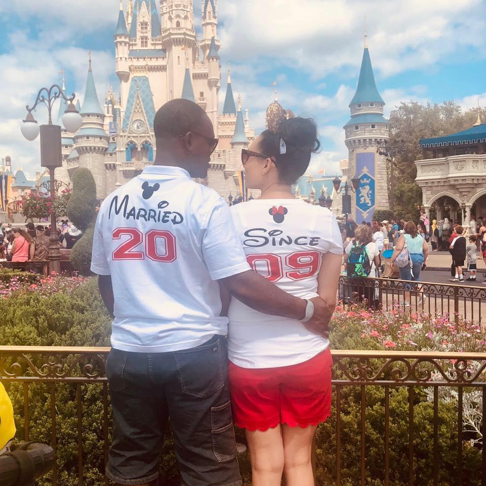 Celebrated our 10 year anniversary in Magic Kingdom!!