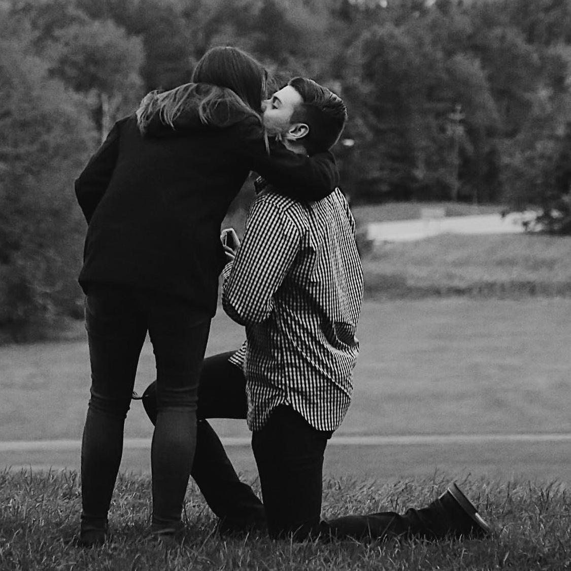 Jake's proposal at Chestnut Ridge, 2018