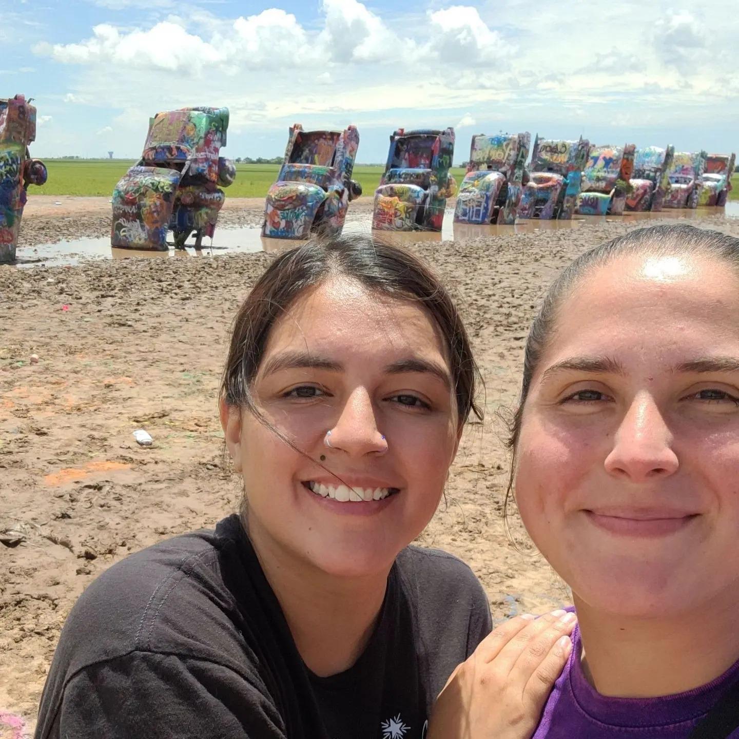 Cadillac Ranch in Amarillo, TX