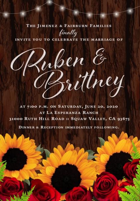 The Wedding Website of Brittney Fairburn and Ruben Jimenez