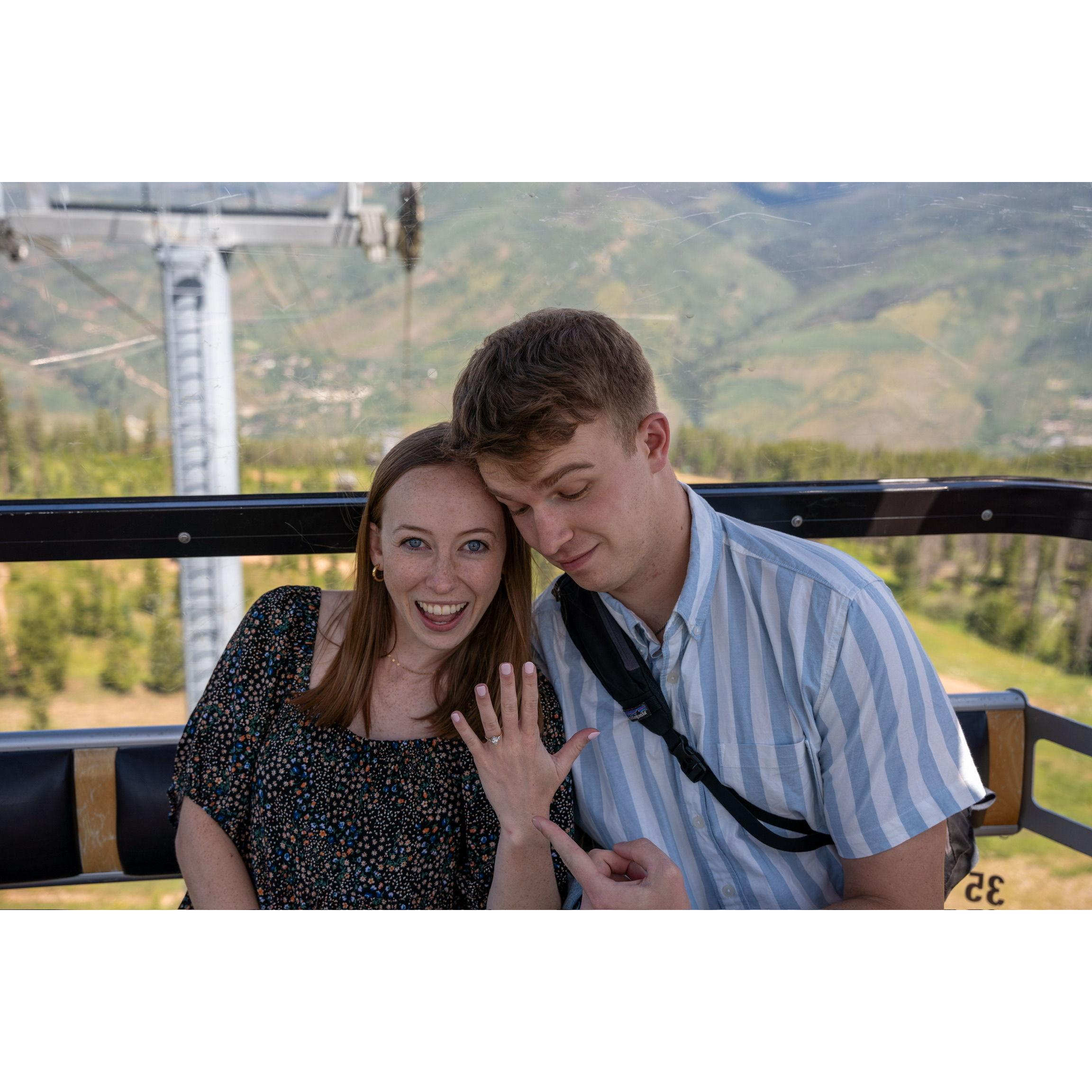We're engaged!!! 8.10.24