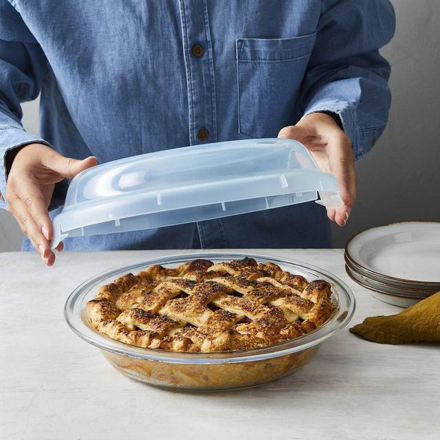 OXO 9.00" Glass Pie Plate with Lid