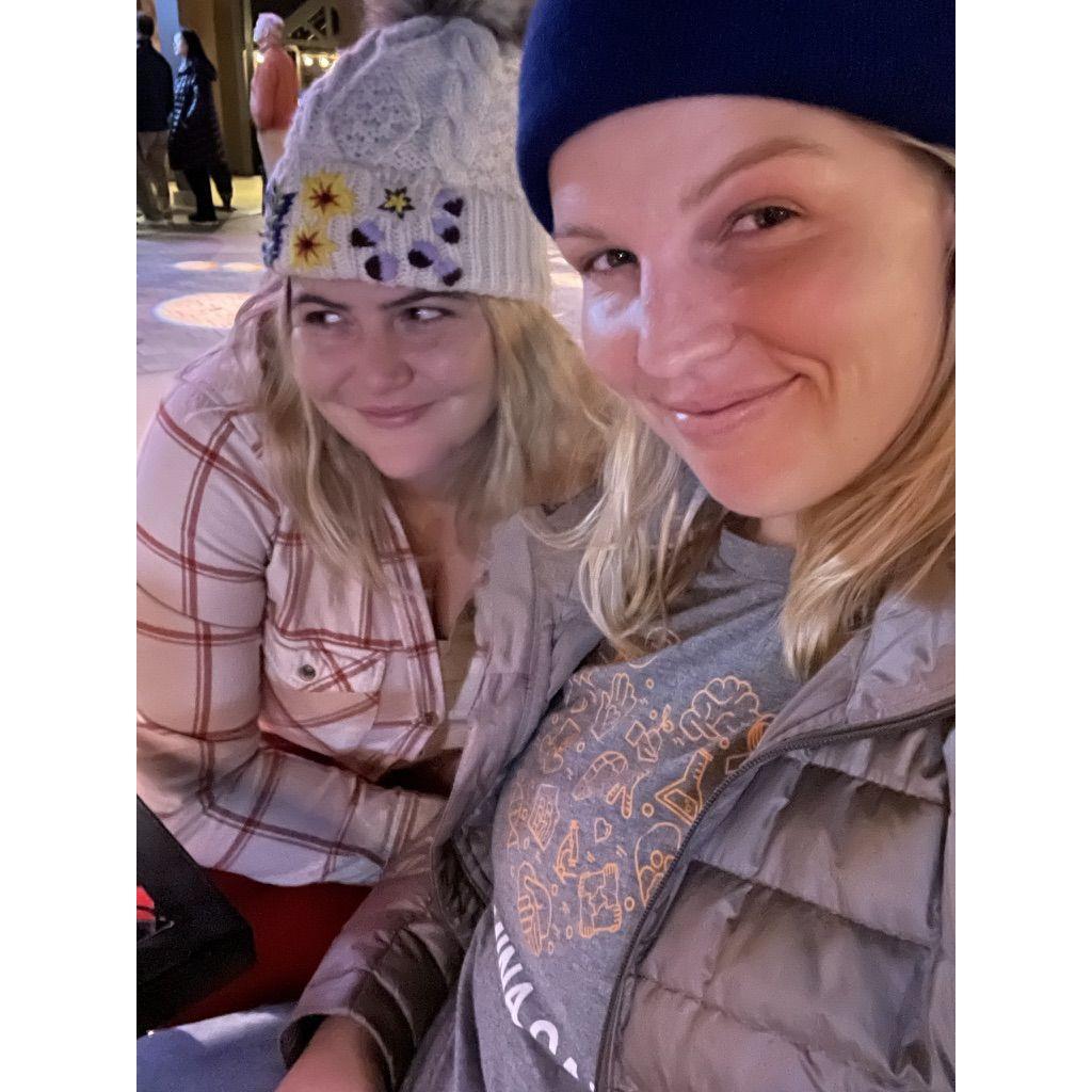 January 2023. Gaycation Year 2 in Quebec City where we braved temperatures of -31! Snuggled close to keep warm