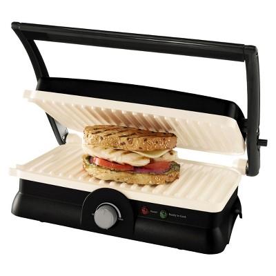 Oster® Titanium Infused DuraCeramic™ Panini Maker & Grill - CKSTPM20W-TECO