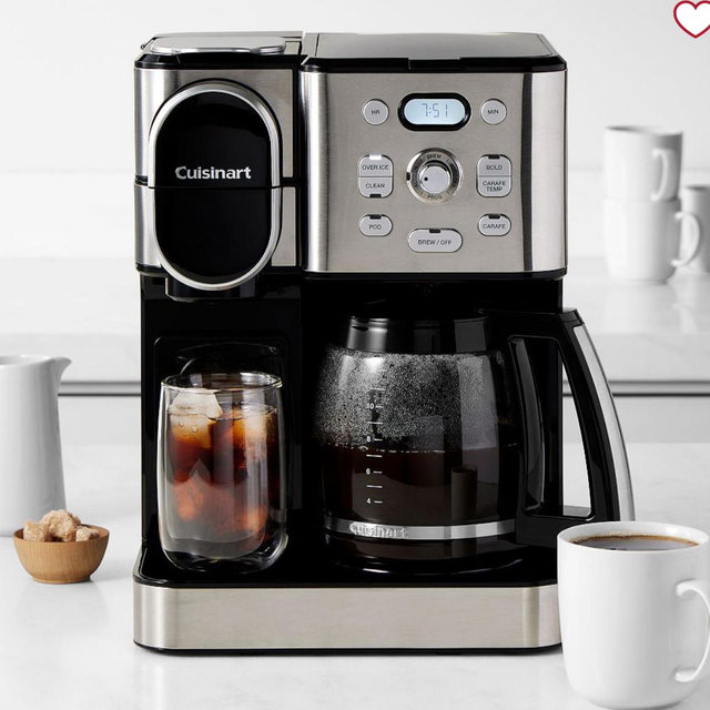 Cuisinart Coffee Center 2-in-1 Coffee Maker - Stainless Steel