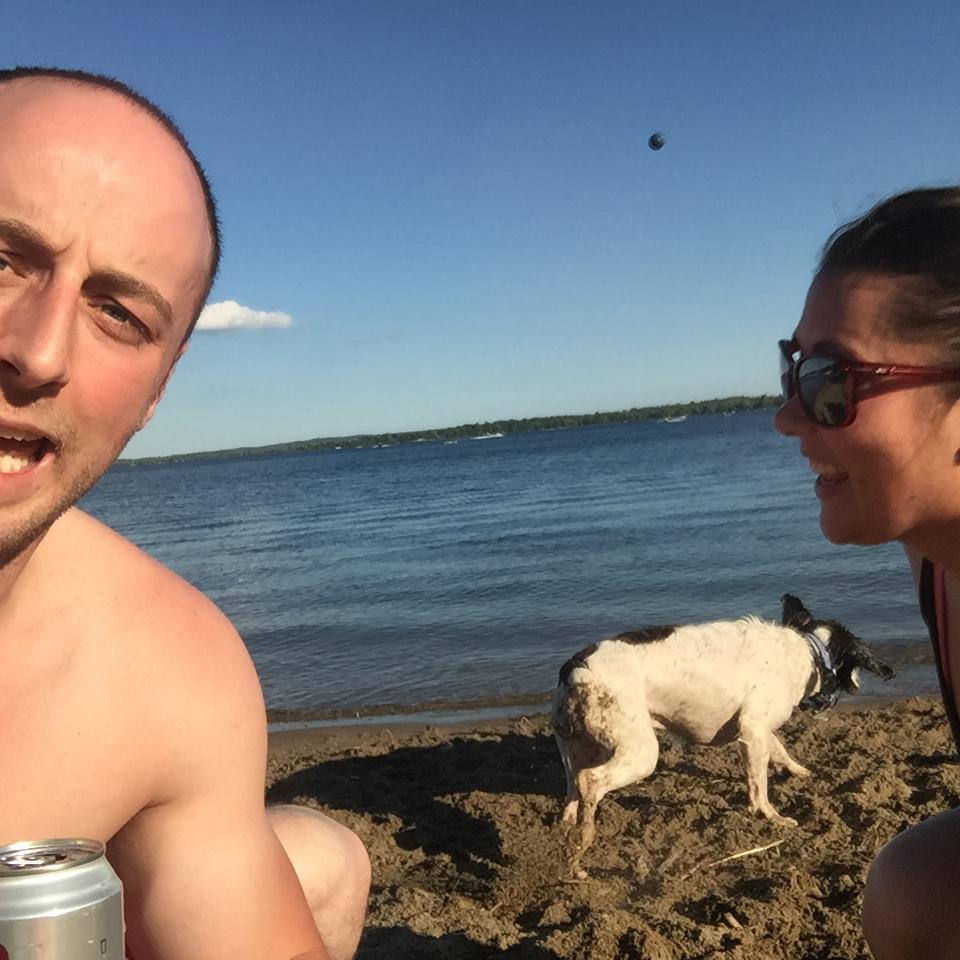 Gus and his love for the lakes!!