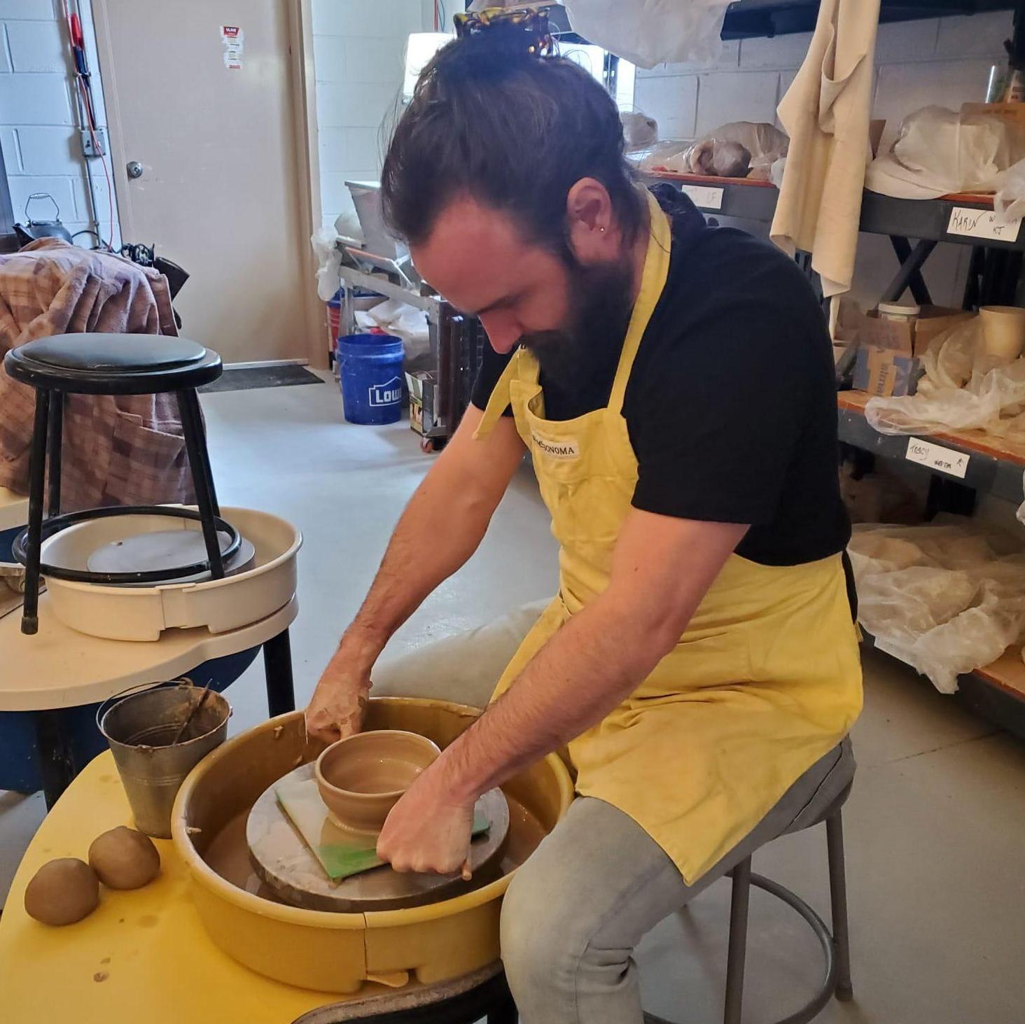 Winter Pottery lesson