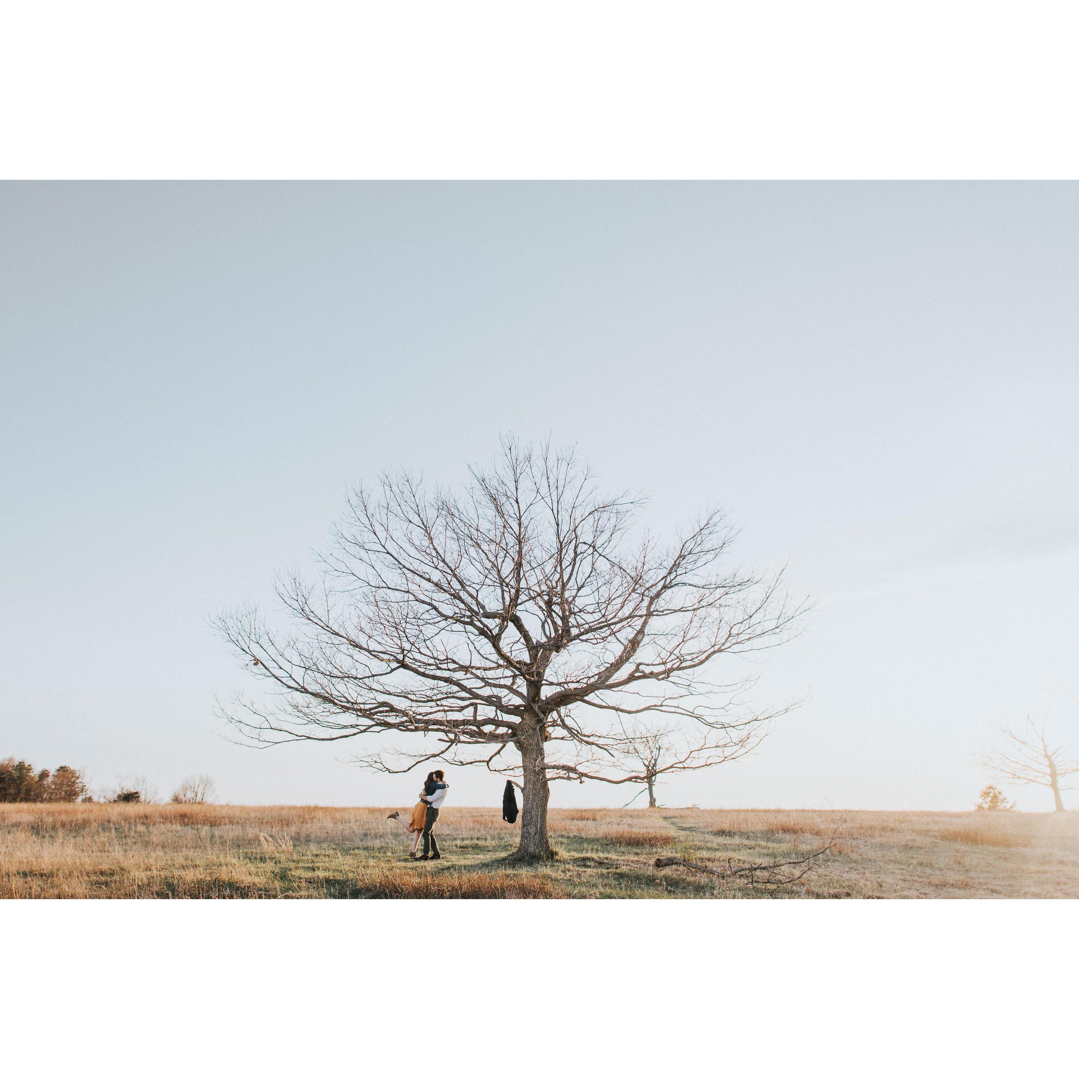 All engagement photos are courtesy of Matt Schmachtenberg Photography.