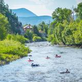Tubing the Yampa River