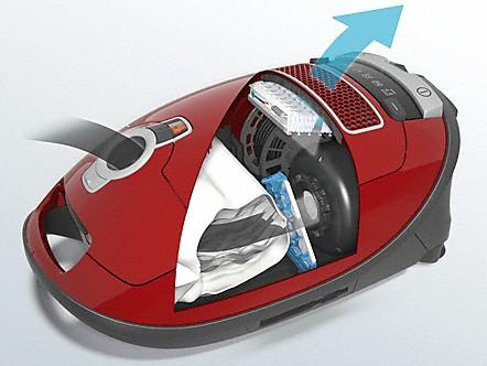 Complete C3 HomeCare PowerLine - SGFE0canister vacuum cleanerswith comprehensive accessories for nearly every cleaning challenge.