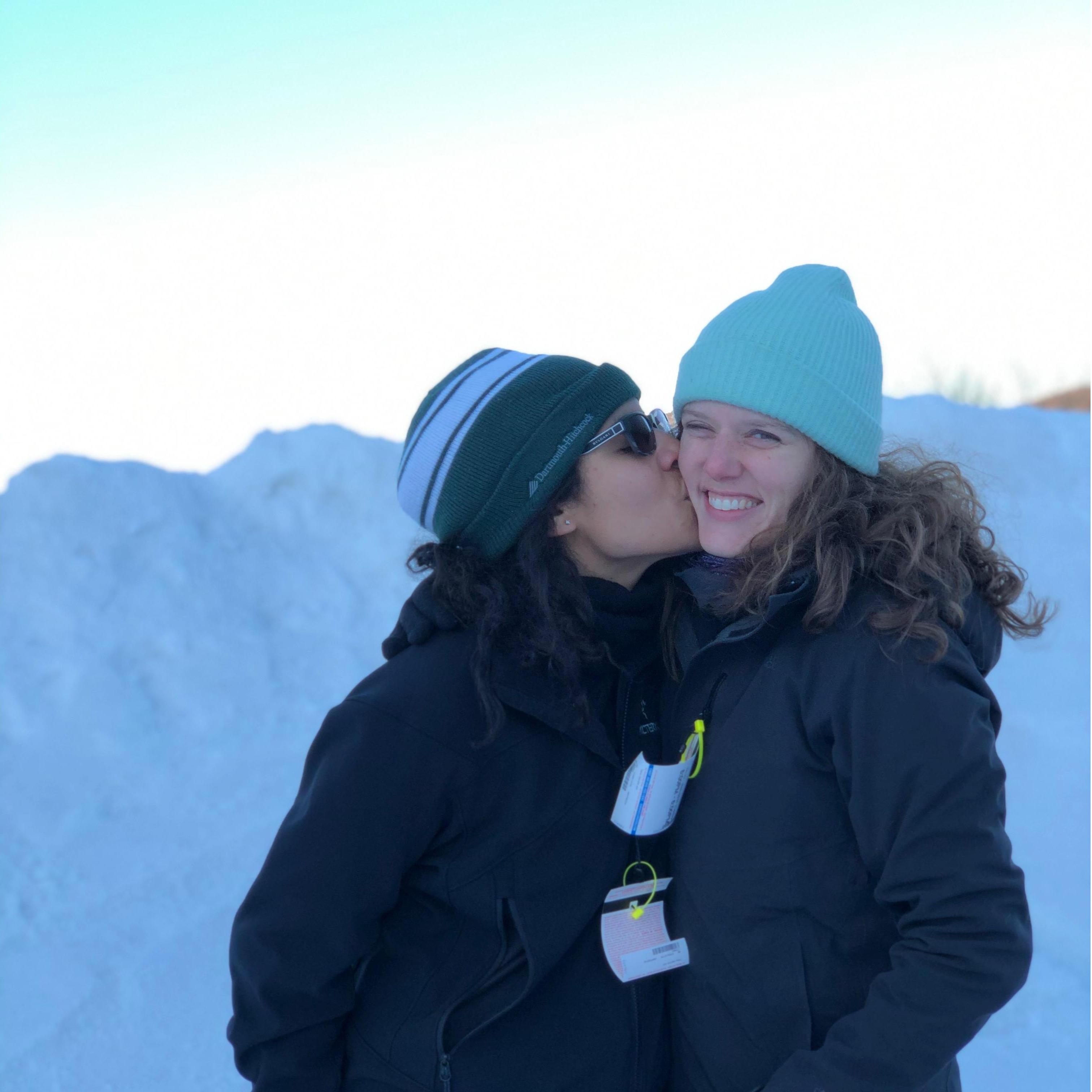 One thing about living way up in New Hampshire and Vermont... You never let the cold get in the way of a good adventure!