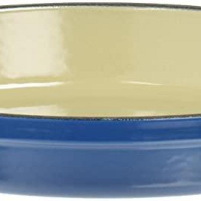 Le Creuset LS2088-2459 Enamel Cast Iron Signature Oval Baker, 1 quart, Marseille
