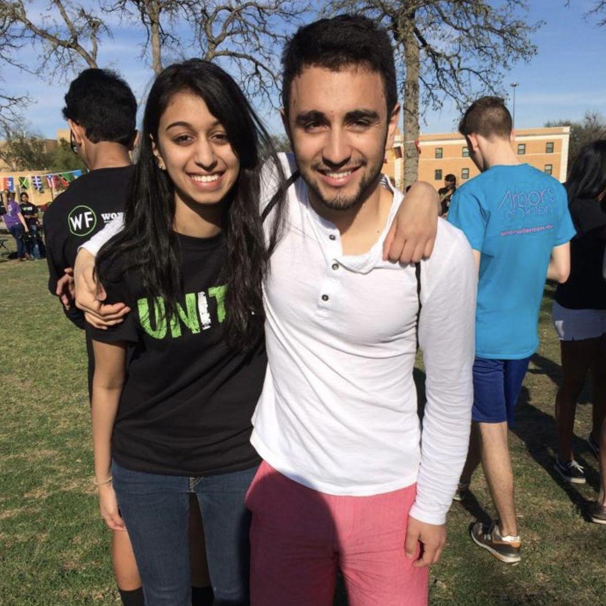 Our first photo ever #TAMS #WORLDFEST