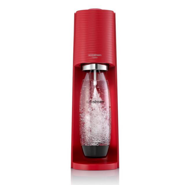 SodaStream Terra Sparkling Water Maker, Red