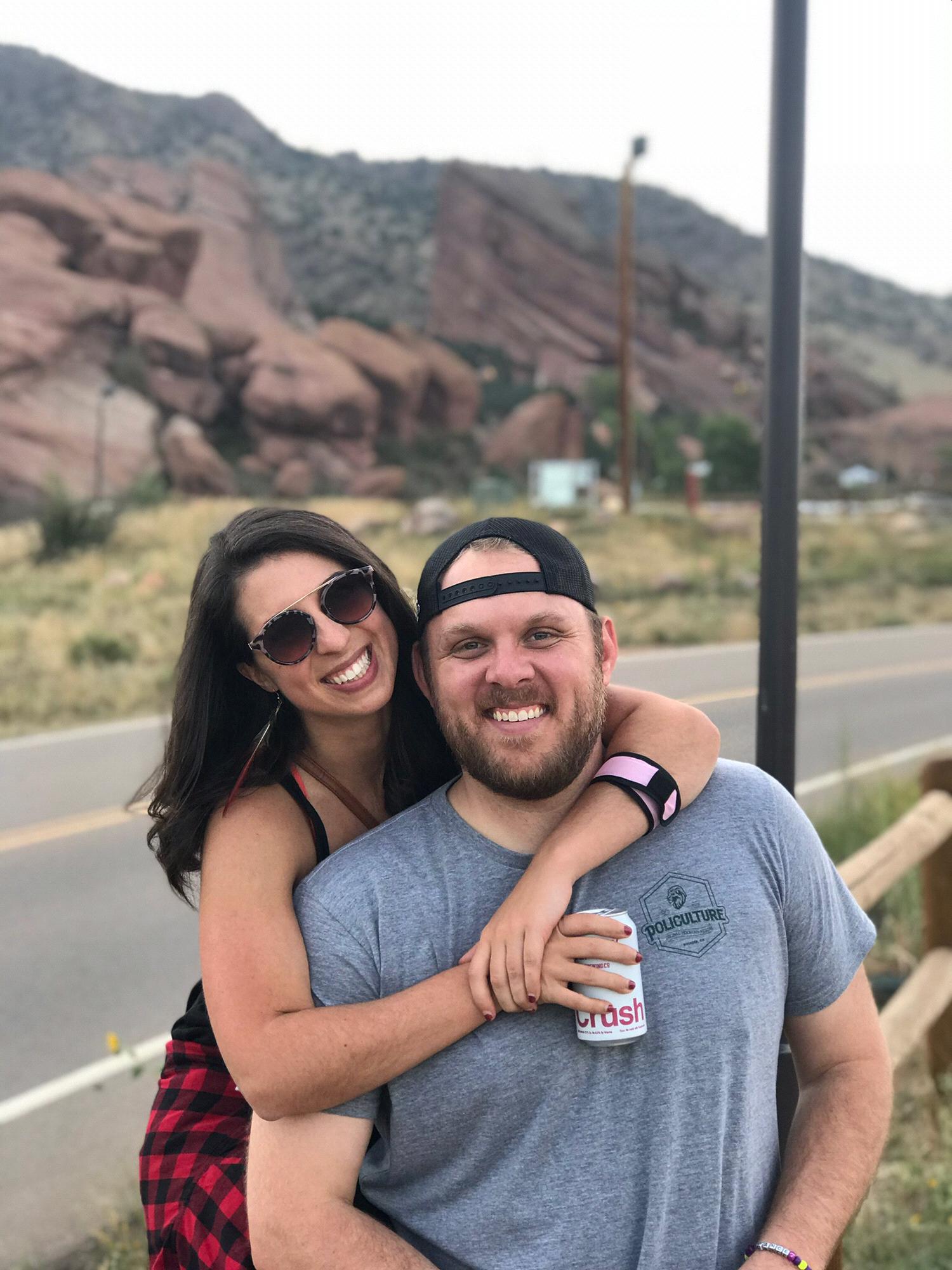 Red Rocks Amphitheater... where Jenna first fell in love with Nash over a decade ago.