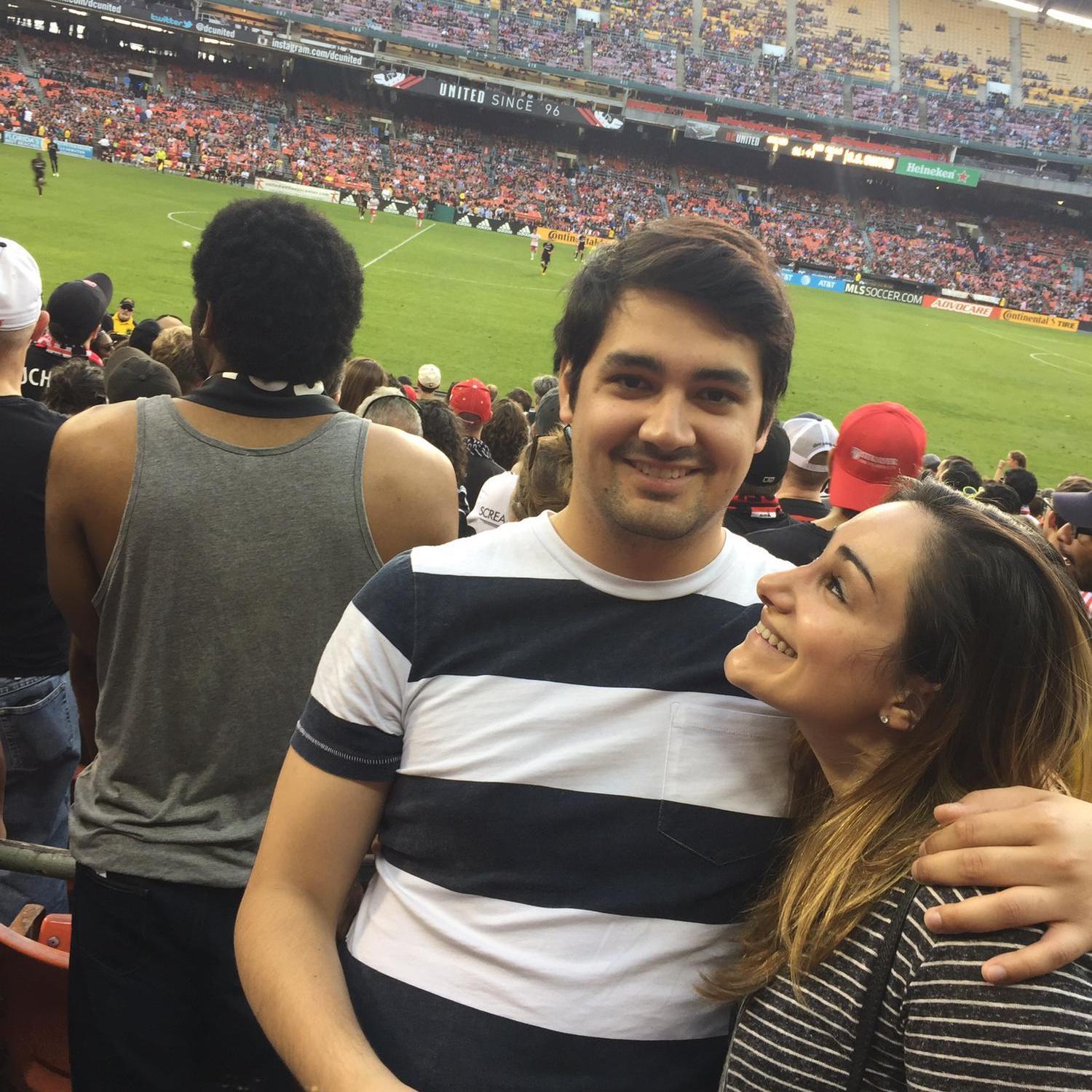 Jeff got Joanna hooked on Soccer…from being a die hard Chelsea FC fan to supporting the Peru National team.