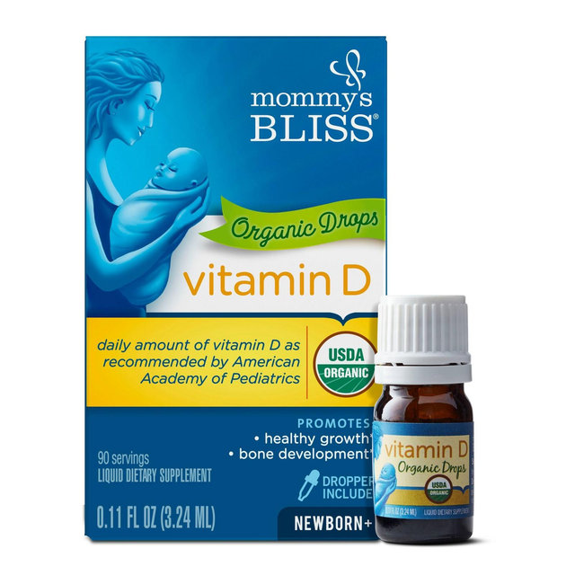 Mommy's Bliss Organic Vitamin D Drops - 0.11oz