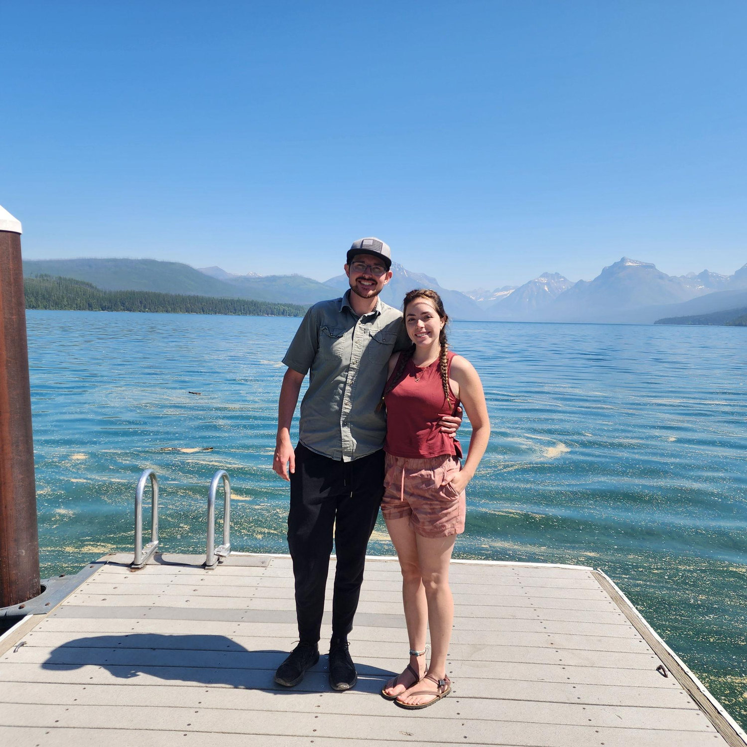 Bottom of Glacier National Park