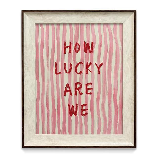 razliubit Cute Pink Framed Wall Art Prints, Replaceable Retro Wall Decors for Room Aesthtic, Small Framed Artwork Oil Painting for Bedroom Bathroom Kitchen Office Decor(10"x12")