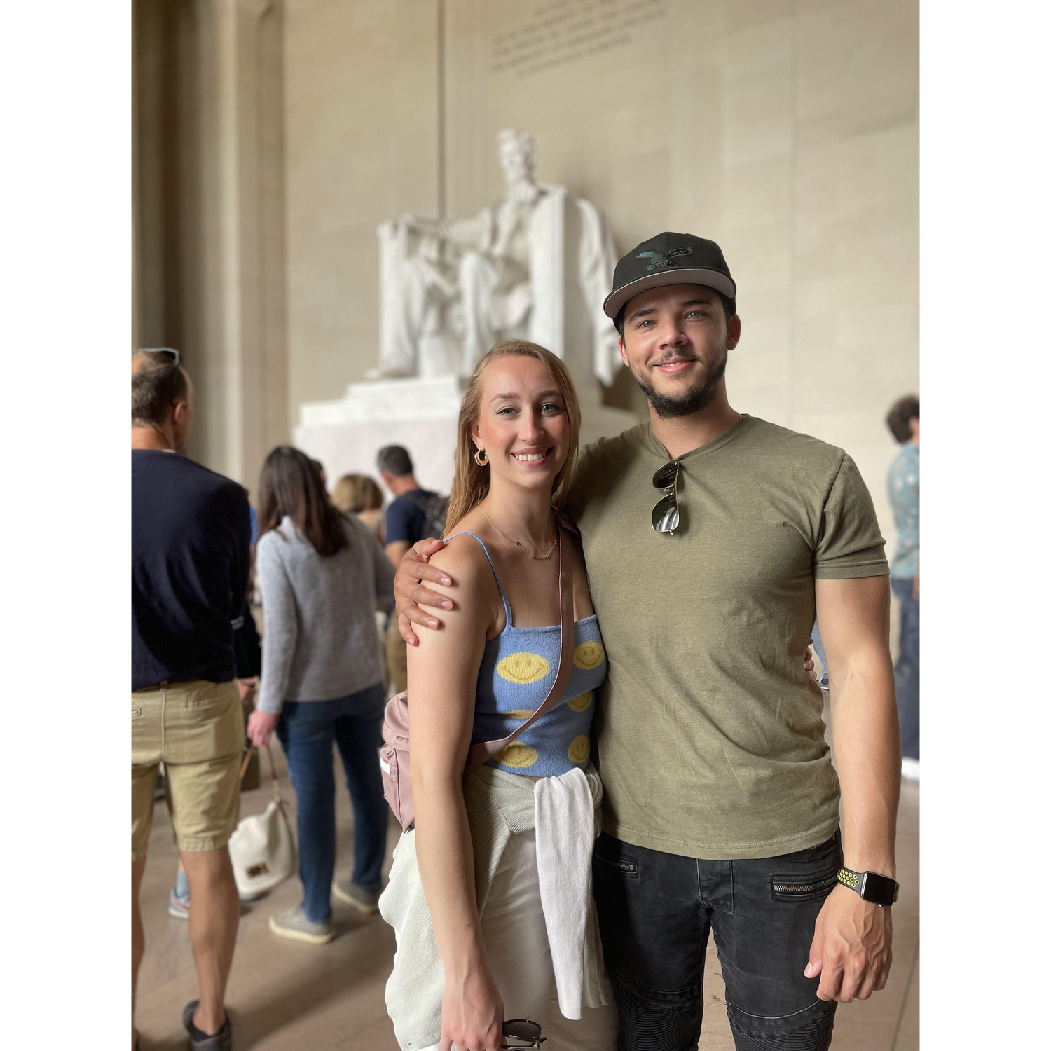 The Lincoln Memorial once again.
