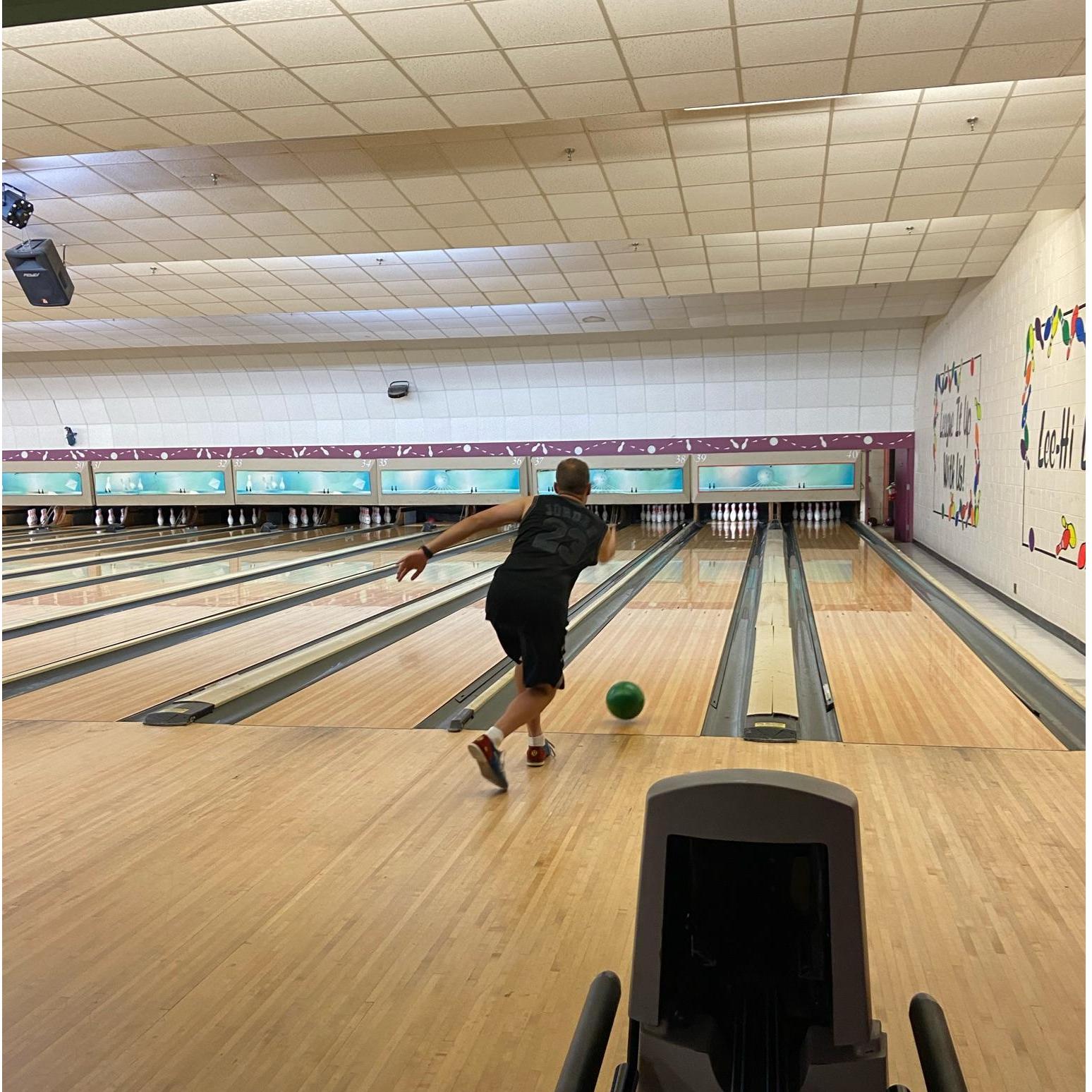 Aaron in action