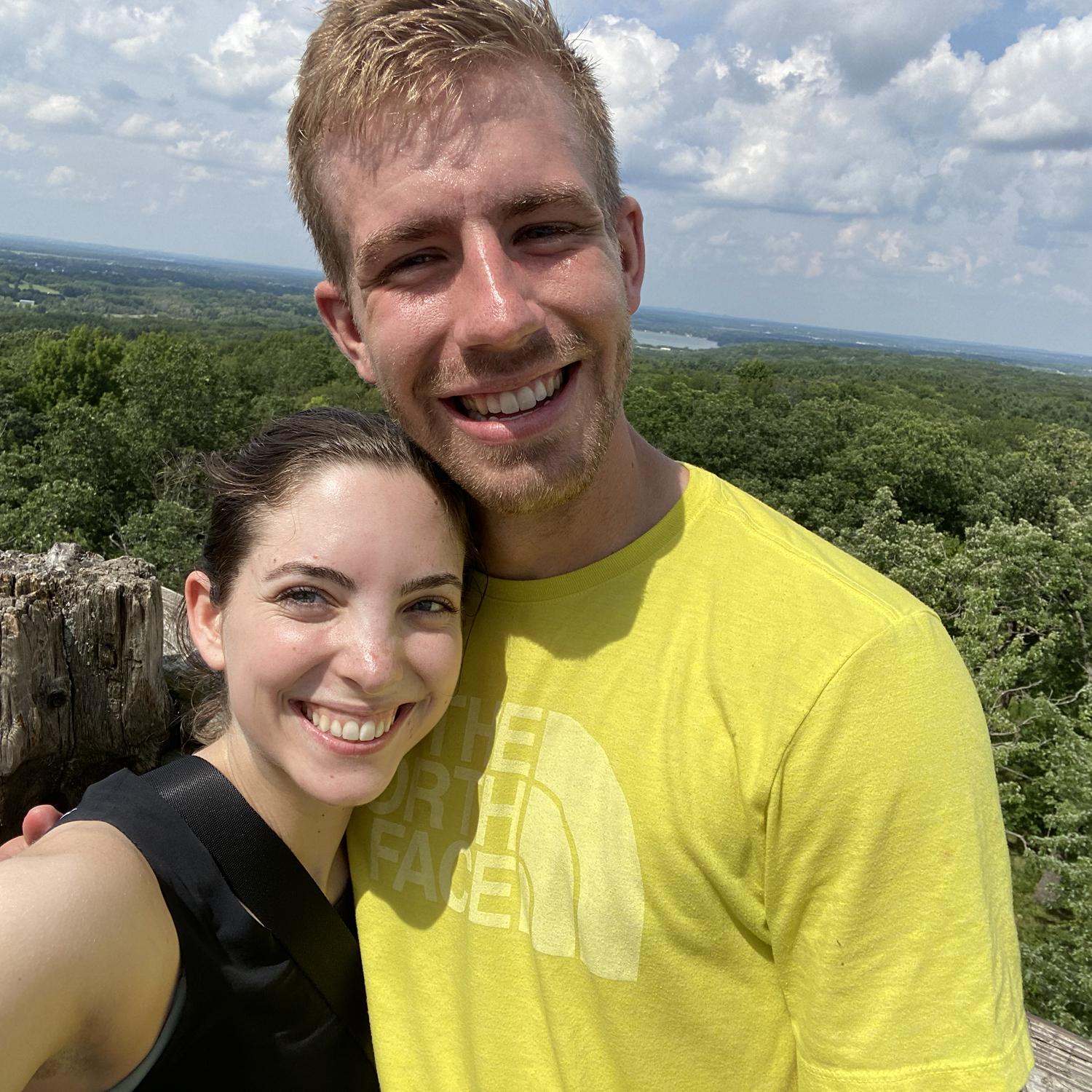 Hike at Lapham Peak