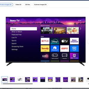 Roku - 55" Class Pro Series 4K QLED Mini-LED Smart RokuTV (2025)