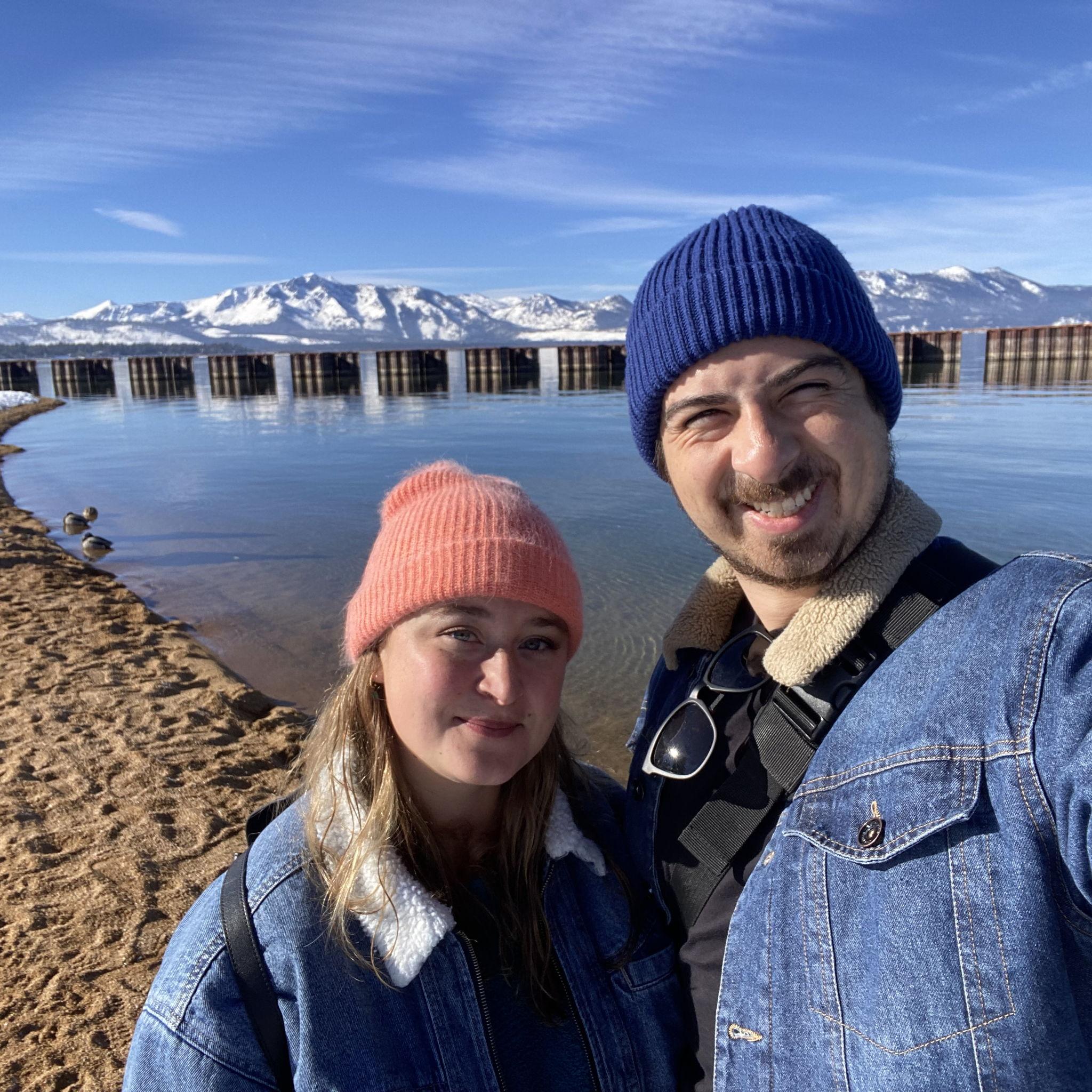 Beanie gang takes Lake Tahoe.