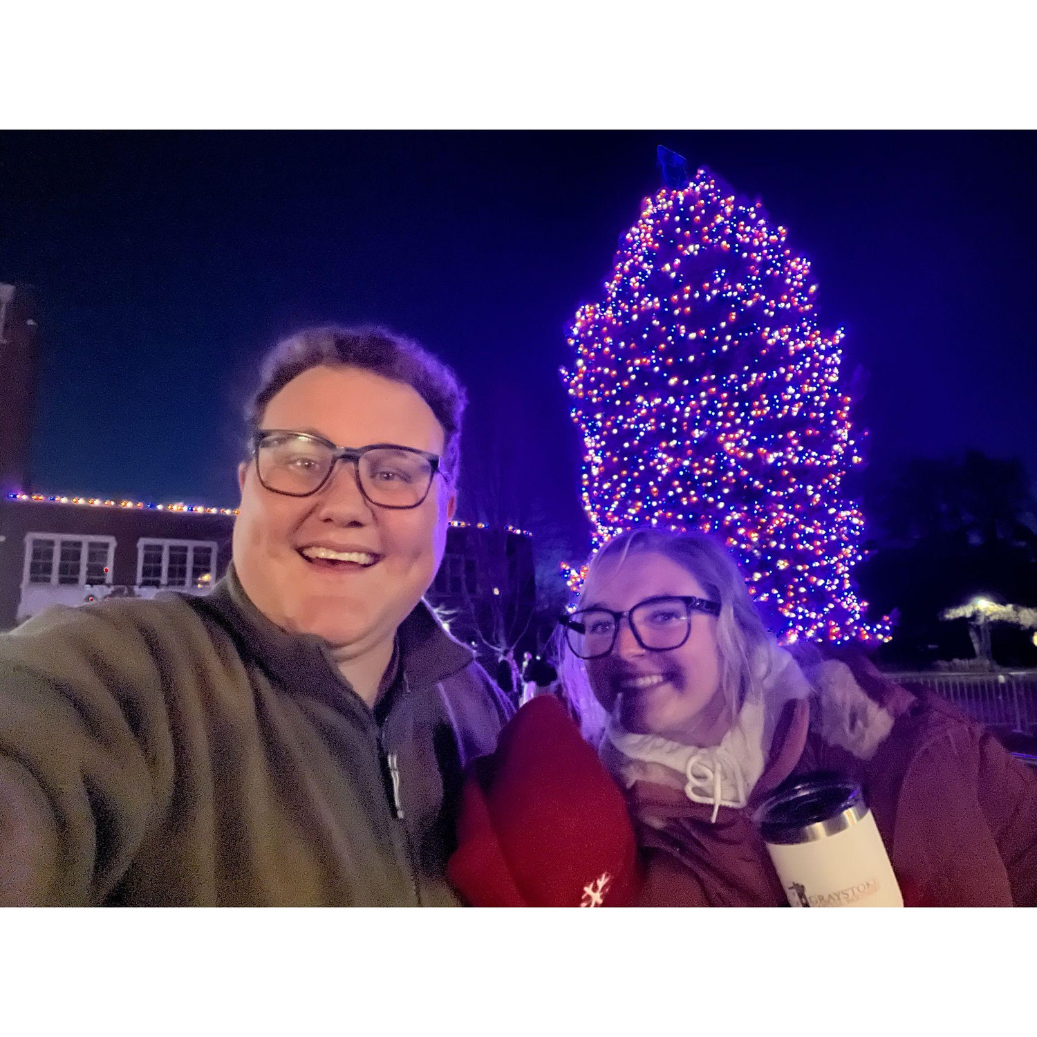 Boise State Tree Lighting!