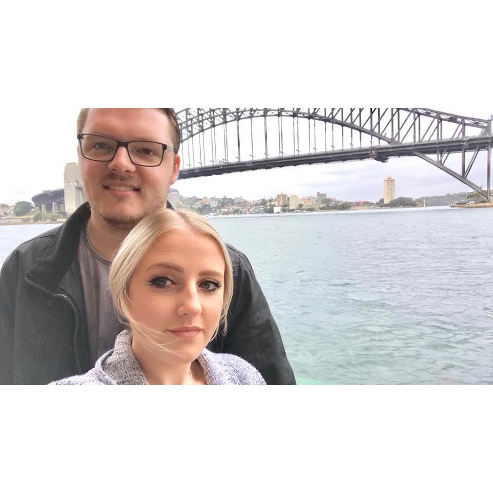 Our first proper holiday together to Sydney for my birthday