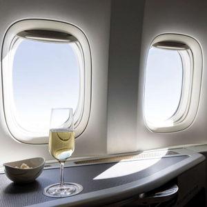 Upgrade our flight seats on our honeymoon!