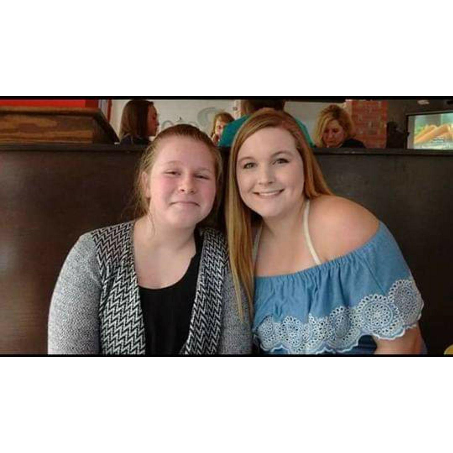 Anna & Emily - sisters and friends!