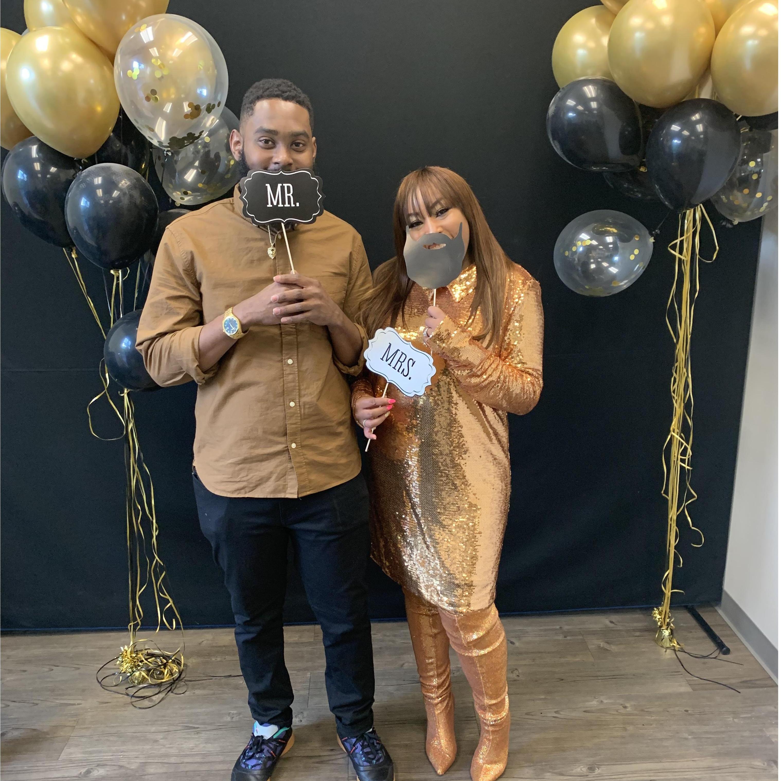 I always tell him I want to be like him.