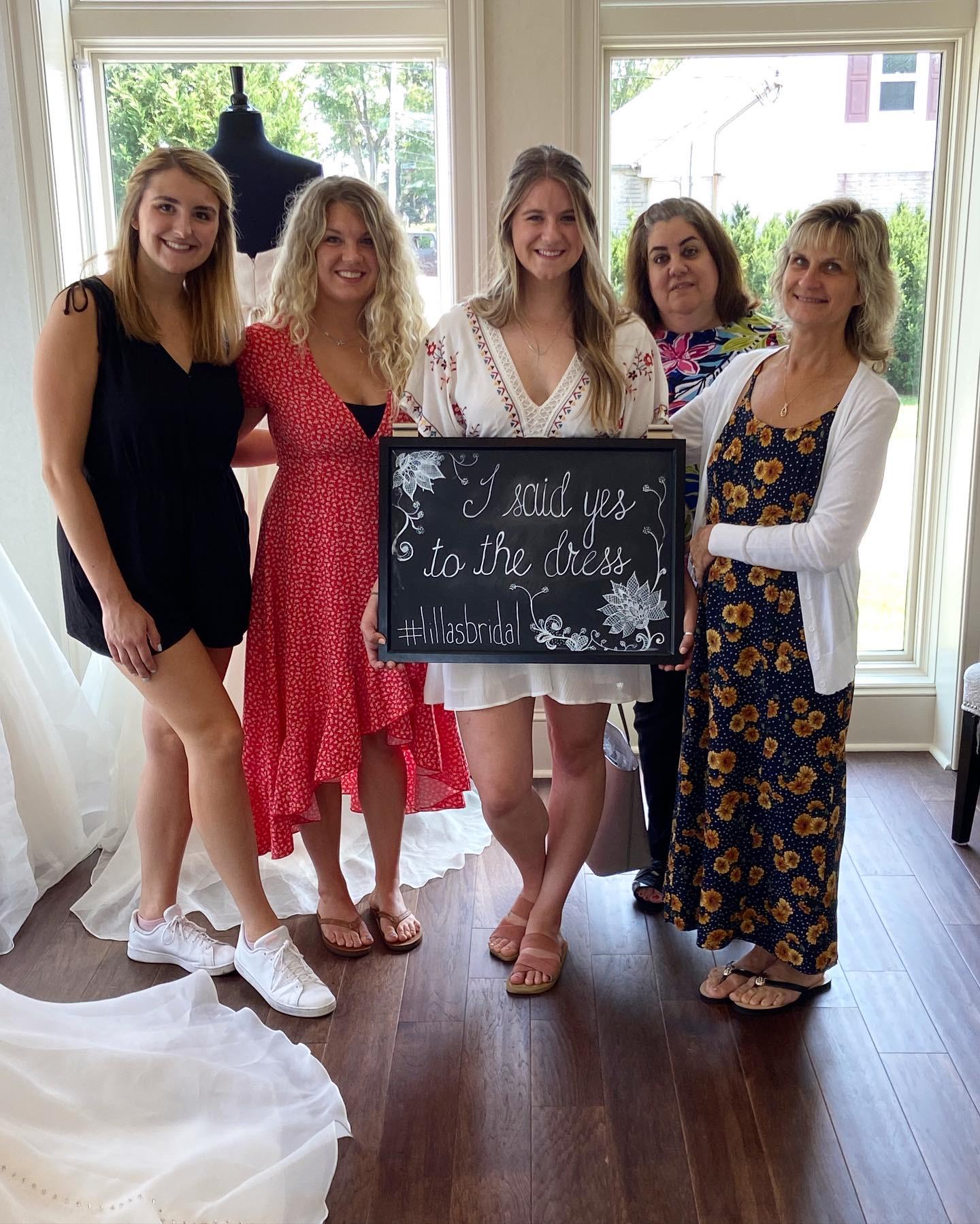 She said yes!