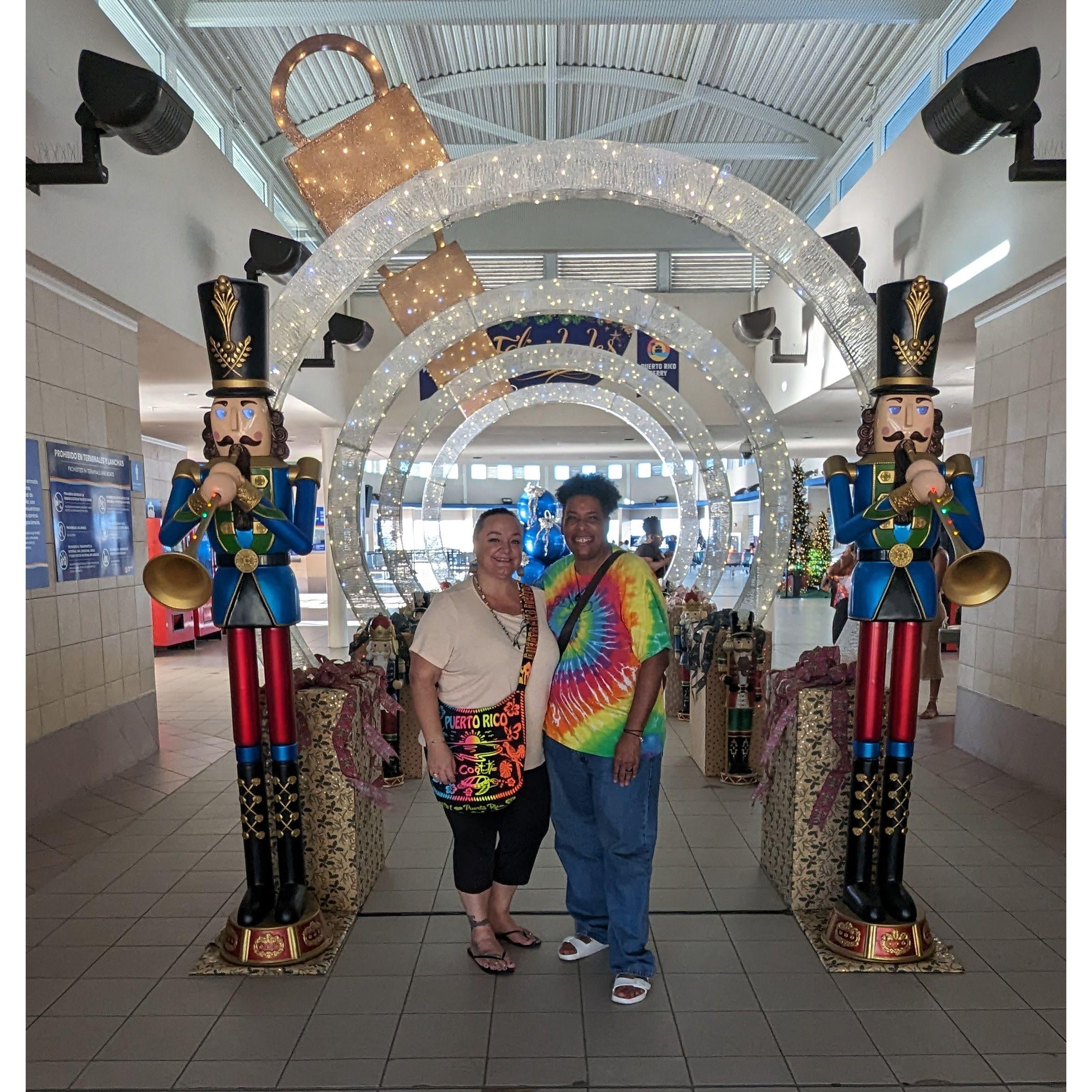 Cantano, Puerto Rico checking out the sites (Ferry Station) Nov 2023