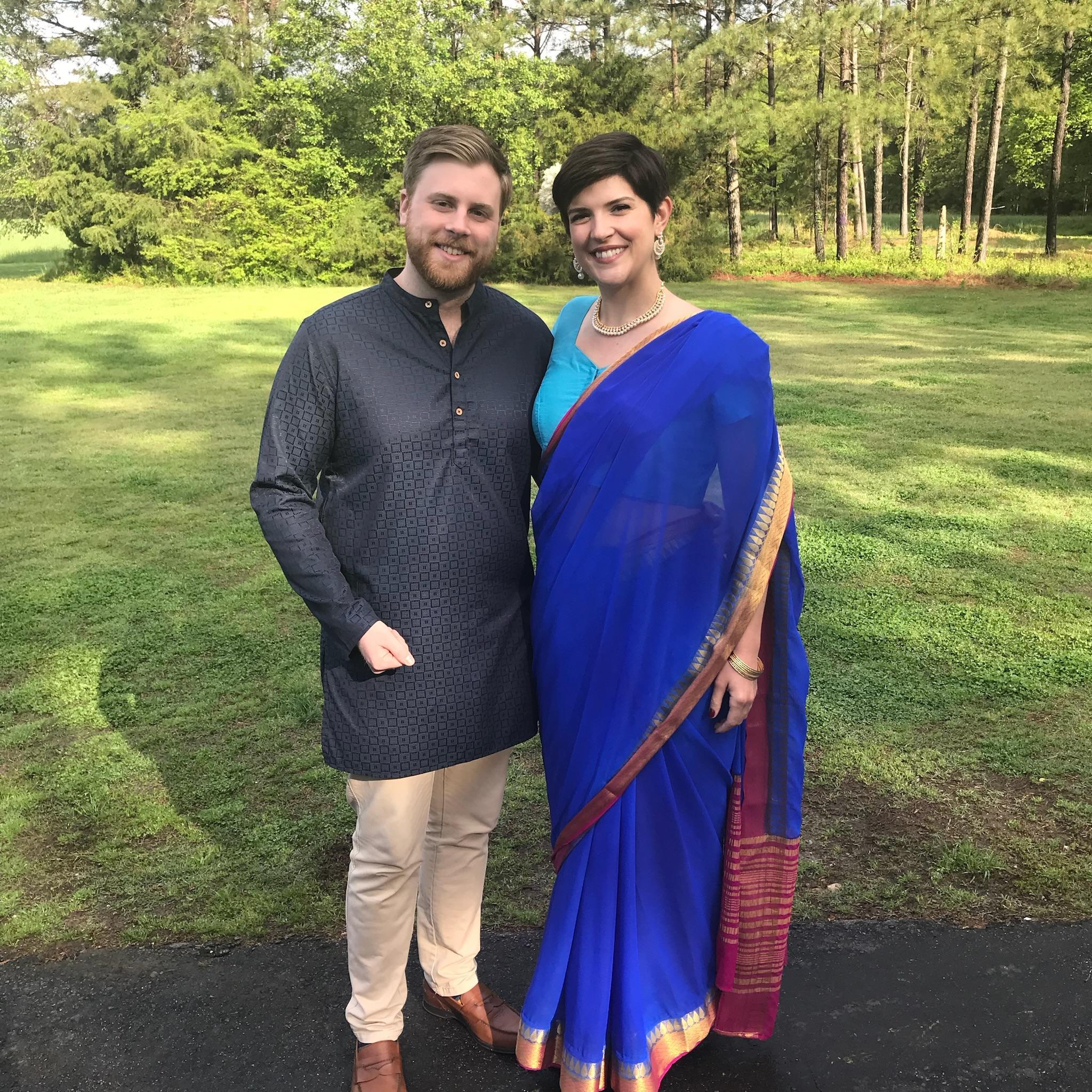 April 2018 - at Nathan and Ramya's beautiful wedding.