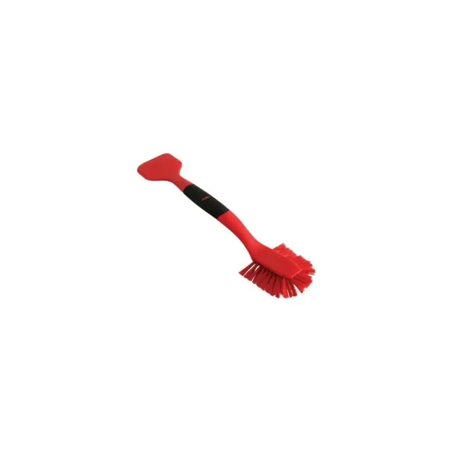 Norpro 2-in-1 Dish Scrub Brush Dishes Cleaning Scrubber Wand and Pot Scraper 1-pack