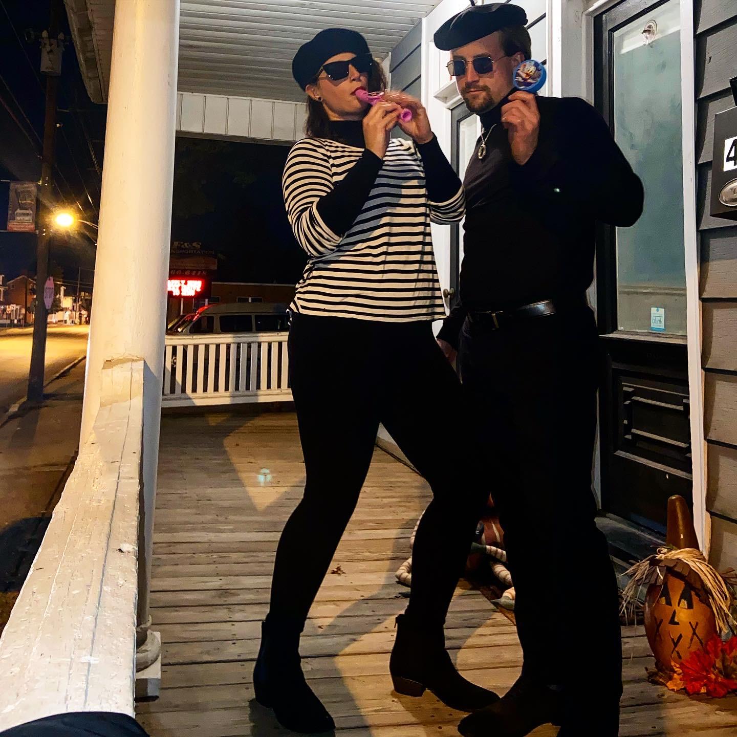 Hey man it's our first Halloween