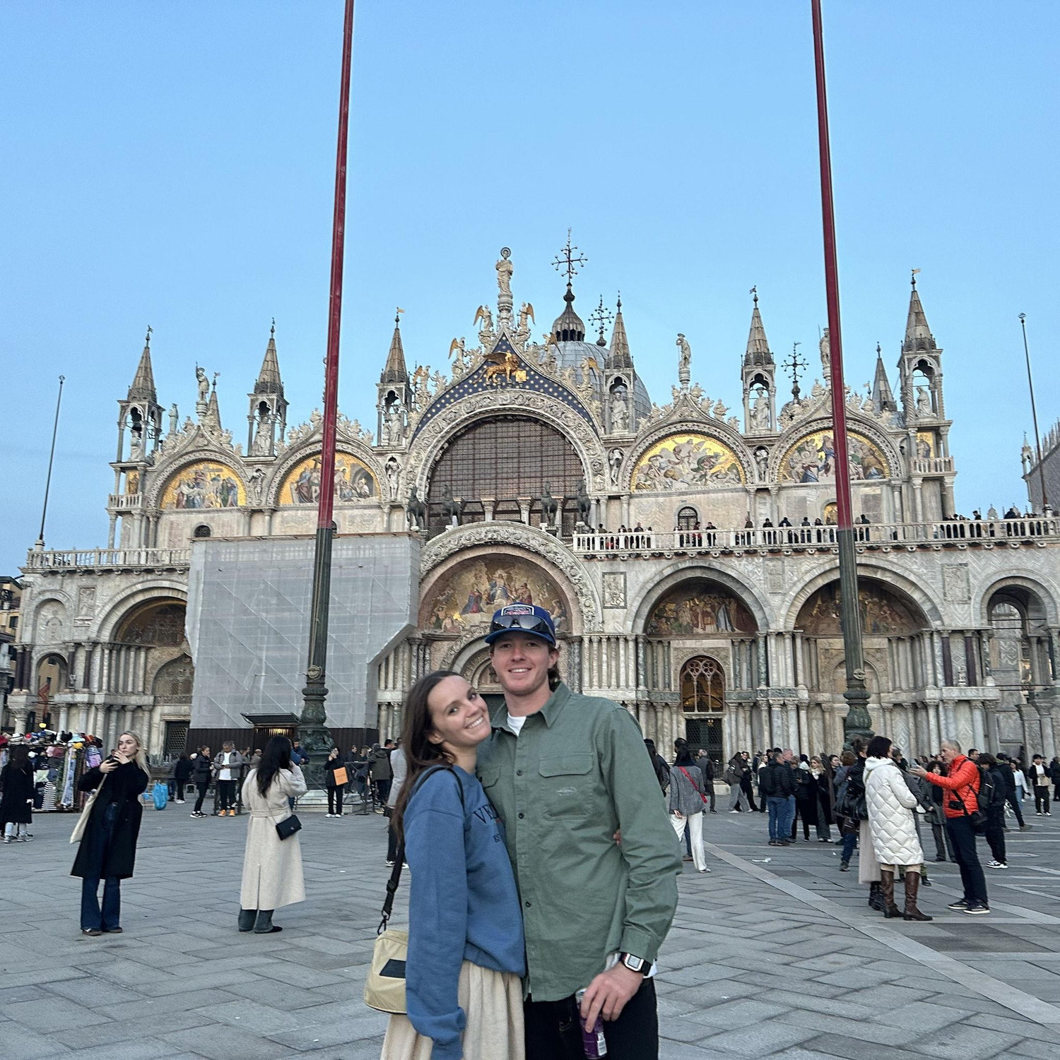 11/6/24 Us in Venice!! Christian visited me on my study abroad during my last BYU semester!