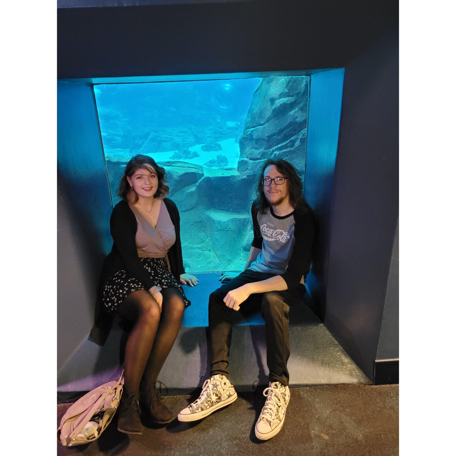 My 21st birthday at the Georgia Aquarium