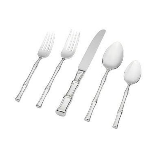 6Pcs Luxury Cutlery Set Stainless Steel Steak Knife Spoon Fork Flatware Set  Party Banquet BBQ Steak Knife Kitchen Tableware Set