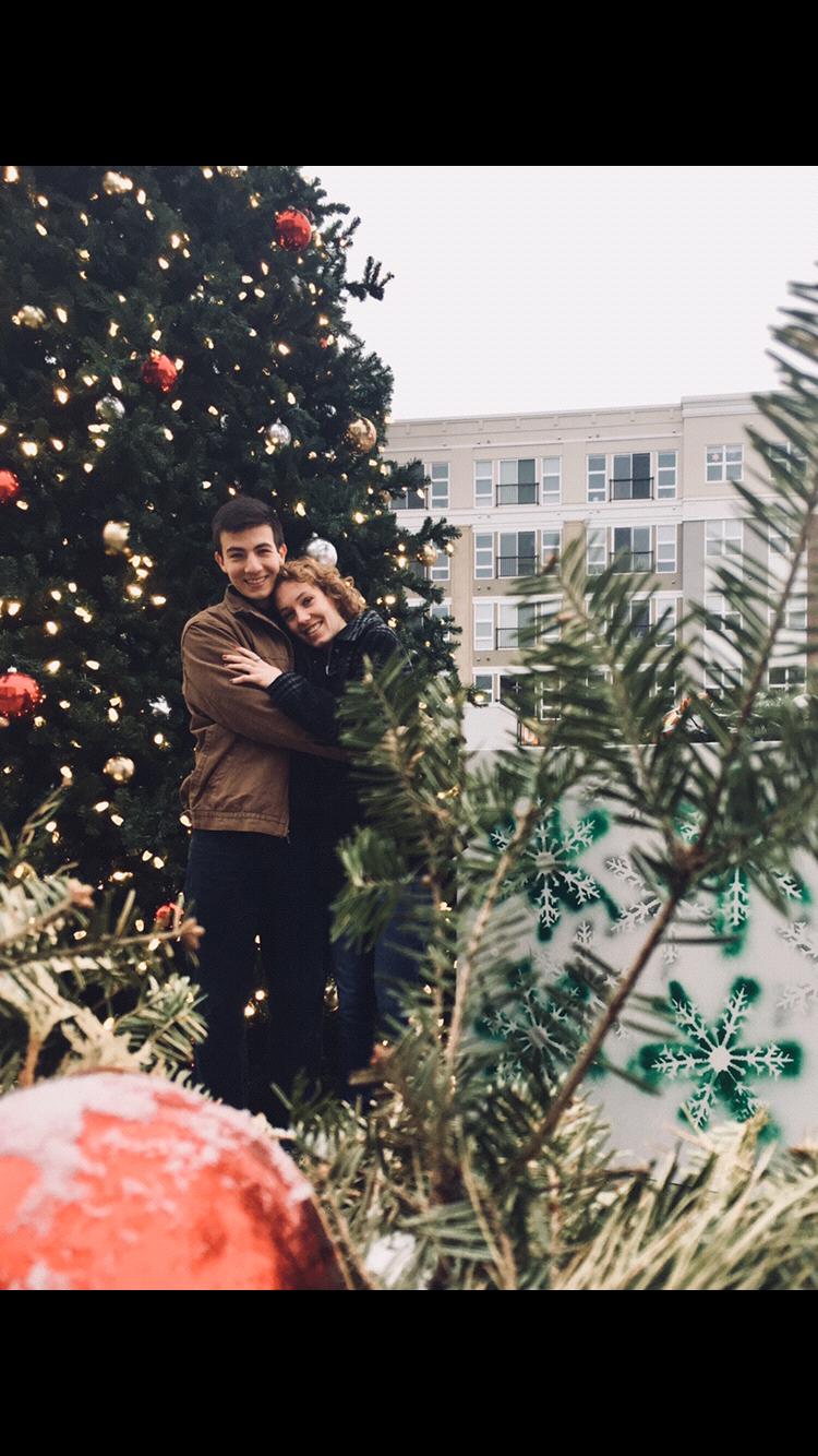 Tony was able to visit Hope during the most wonderful tiiiiime of the yeeear!